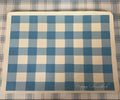 Plaid Blue Placemats 6 Pack