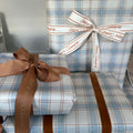 Plaid Wrapping Paper / Table Runner 25'
