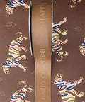 Happy Chanukah Brown Print Ribbon