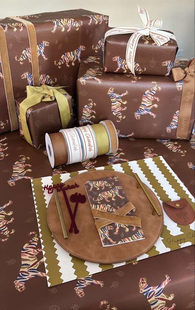 Tiger Wrapping Paper / Table Runner 25'